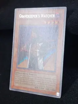 YuGiOh TCG 3 x Gravekeeper's Watcher 1st Edition Rare PGD-064 NM - Image 4