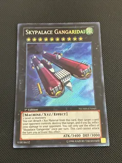 Yugioh! | Skypalace Gangaridai NUMH-EN045 Secret Rare 1st Edition Near Mint NM - Image 1