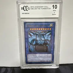 Yu-Gi-Oh! 2010 Obelisk the Tormentor LIMITED EDITION LC01- EN001 Graded BCCG 10 - Image 1
