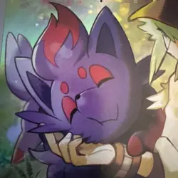 N's Zorua 108/100 Art Rare SV9: Battle Partners 108/100 NM Pokemon - Image 3