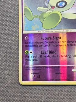 Celebi 3/102 HeartGold SoulSilver Triumphant - Reverse Holo Rare- Pokemon HGSS - Image 5