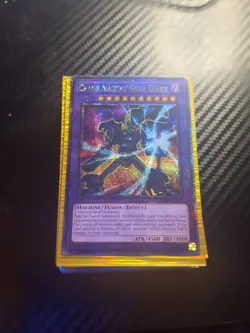 YUGIOH CHAOS ANCIENT GEAR GIANT MP24-EN012 QUARTER CENTURY SECRET 1ST ED NM - Image 1