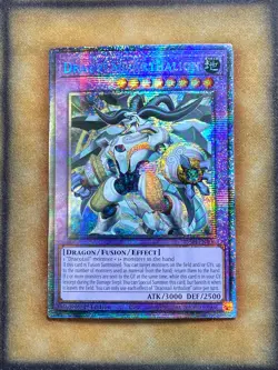 Yugioh Dracotail Arthalion JUSH-EN006 Starlight Rare 1st Ed NM - Image 1