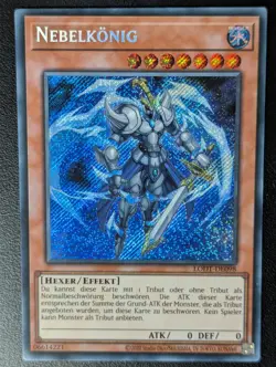 Nebelkonig LODT-DE098 Secret Rare Deutsch NM Yugioh - Image 1