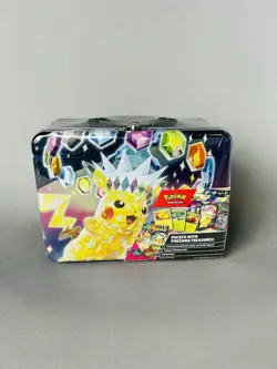 Pokemon TCG 2024 Collectors Chest Surging Sparks Pikachu Factory Sealed - Image 1