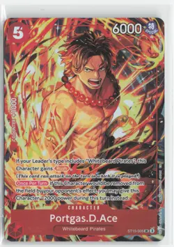 Portgas.D.Ace (Illustration Box Vol.5) ST15-005 One Piece Promotion Cards - Image 1