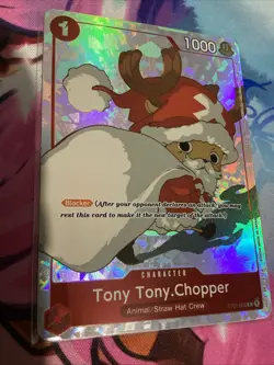 Tony Tony. Chopper Gift Collection 2023 ST01-006 Alt Art Holo Foil One Piece NM - Image 1