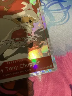 Tony Tony. Chopper Gift Collection 2023 ST01-006 Alt Art Holo Foil One Piece NM - Image 5