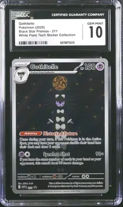 Gothitelle 211 Promo Illustration Rare Pokemon White Flare CGC 10 GEM MINT - Image 1
