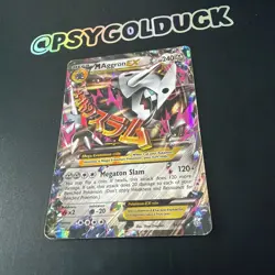 Pokemon TCG Mega Aggron EX Card 94/160 XY Primal Clash Played E5 - Image 3