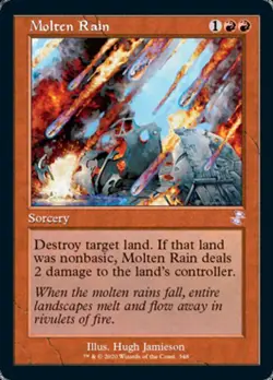 MTG MOLTEN RAIN EXC - PIOGGIA DI METALLO FUSO - TSR X EN - MAGIC - Image 1