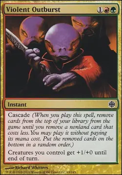 Bouffee de violence - Violent outburst - Magic mtg - - Image 1