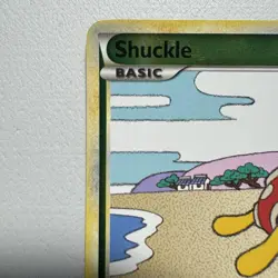 Pokemon Shuckle 11/123 HeartGold SoulSilver Reverse Holo Vintage 2010 TCG Card - Image 3