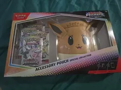 Pokemon TCG Prismatic Evolutions Accessory Pouch Special Collection FAST SHIP!! - Image 1