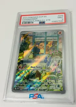 Charmander Obsidian Flames Promo Pokemon Center PC ETB SVP 044 PSA 9 - Image 1