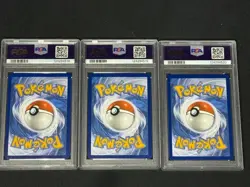 Pokemon Classic Collection Charizard, Blastoise Venusaur, PSA 9 Sequential Set - Image 2