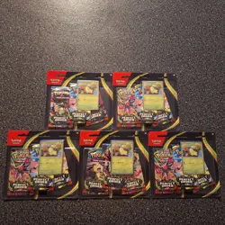 Pokemon Perfect Order 3 Pack Blister Lot of 5 - FACTORY SEALED - Image 1
