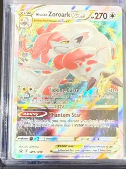 Hisuian Zoroark VSTAR Pokemon SWSH298 PR-SW Promo Near Mint Card - Image 3