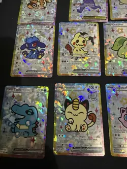 Derpy Pokemon 11 Card Bundle - Ft Mimikyu, Jigglypuff, Meowth, Riolu, Etc - Image 2