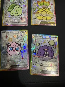 Derpy Pokemon 11 Card Bundle - Ft Mimikyu, Jigglypuff, Meowth, Riolu, Etc - Image 5