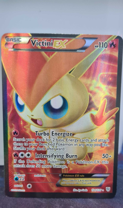 Pokemon TCG Victini EX 131/135 Full Art Plasma Storm - Image 1