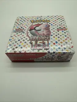 Japanese Pokemon TCG: Scarlet & Violet - 151 Booster Box - 20 Packs JP 4521329346038 - Image 1