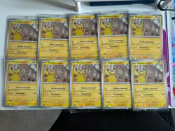 Pokemon TCG - Pikachu At The Museum Promo Card (Jumbo) x10 - Selling As Job Lot - Image 1