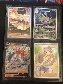 Pokemon Binder With Full Art/ex Cards Lot - Image 3