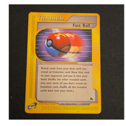 Fast Ball 124/144 Skyridge e-Reader Regular Uncommon English - Katsura Tabata - Image 1
