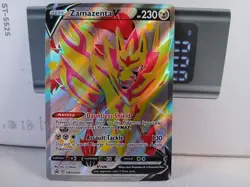 Zamazenta V Shiny SWSH293 Sword & Shield Promo Holo Brave Blade Pokemon Card - Image 2