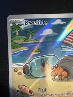 Pokemon TCG - Dwebble - 129/086 - Illustration Rare - SV: Black Bolt - Image 2
