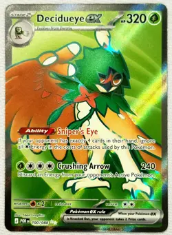 2026 Pokemon TCG Decidueye ex 100/088 Ultra Rare Perfect Order Excellent-NM/M - Image 2