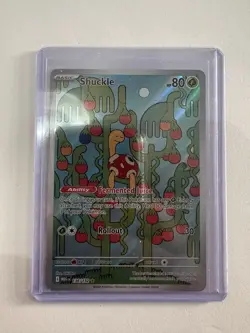 Pokemon TCG Shuckle ME01 Mega Evolution Holo 136/132 Ability 80HP 30Atk - Image 1