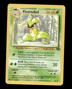 Victreebel 30/64 Jungle Rare Non-Holo Vintage Pokemon Card LP - Image 1