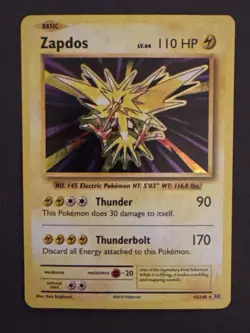 Pokemon Zapdos Holo XY Evolutions 42/108 NM - Image 1