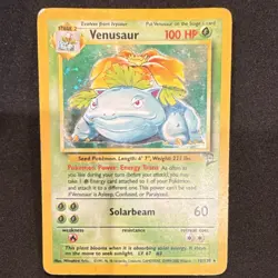 Wizards of the Coast Pokemon TCG Base Set 2 Venusaur 18/130 Holo Rare 100 HP - Image 1
