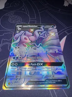 Pokemon Alolan Ninetales GX TCG Full Art Holo Card SV53/SV94 NM Condition/ Mint - Image 2