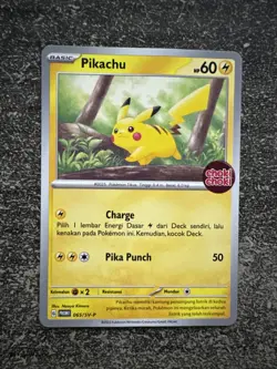 PIKACHU CHOKI CHOKI - POKEMON 065/SV-P PROMO NEUF - Image 1