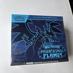Pokemon TCG Mega Evolution Phantasmal Flames ETB - Image 1