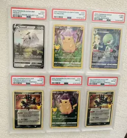 Pokemon TCG PSA Slab Lot Of 6 PSA 8s & 9 - Image 1