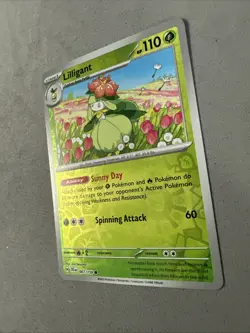 Pokemon TCG * Journey Together 007/159 Lilligant C REVERSE HOLO * NM FRESH PK - Image 2