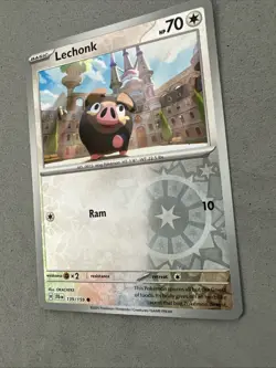 Pokemon TCG * Journey Together 139/159 Lechonk C REVERSE HOLO * UNG NM FRESH PK - Image 2