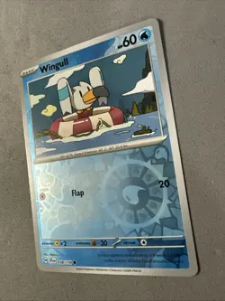 Pokemon TCG * Journey Together 038/159 Wingull C REVERSE HOLO * UNG NM FRESH PK - Image 2