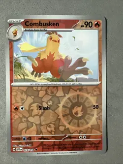 Pokemon TCG * Journey Together 023/159 Combusken U REVERSE HOLO * NM FRESH PK - Image 1