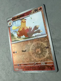 Pokemon TCG * Journey Together 023/159 Combusken U REVERSE HOLO * NM FRESH PK - Image 2