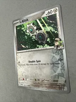 Pokemon TCG * Journey Together 103/159 N's Klink C REVERSE HOLO * NM FRESH PK - Image 2