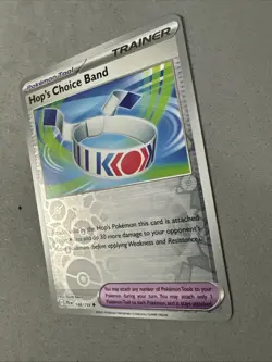 Pokemon TCG * Journey Together 148/159 Hop's Choice Band U REVERSE HOLO * NM - Image 2