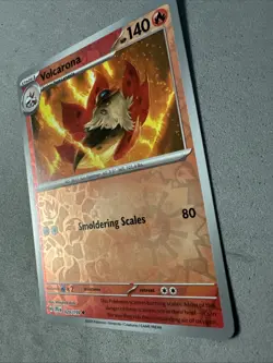 Pokemon TCG * Journey Together 029/159 Volcarona U REVERSE HOLO * NM FRESH PK - Image 2