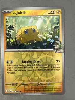 Pokemon TCG * Journey Together 049/159 N's Joltik C REVERSE HOLO * NM FRESH PK - Image 1
