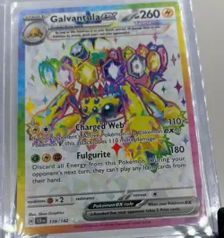 Pokemon TCG - Galvantula ex Full Art Ultra Rare - Stellar Crown - 159/142 - NM/M - Image 2